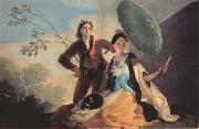 Francisco Goya The Parasol Sweden oil painting artist